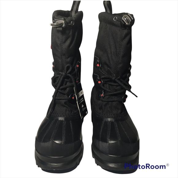 Sorel Youth Glacier XT Black Heavy Duty Winter Boots Big Kid Size 4 - Picture 5 of 13